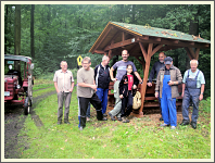 Arbeitseinsatz an der Michaelskapelle