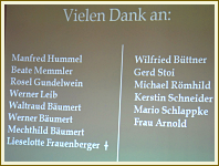 Einweihung der Gedenktafel für Carl Kade